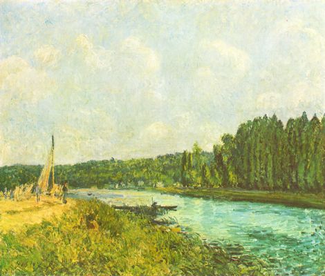 Alfred Sisley: Die Ufer der Oise