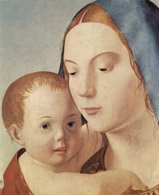 Antonello da Messina: Madonna, sog. Benson Madonna, Detail