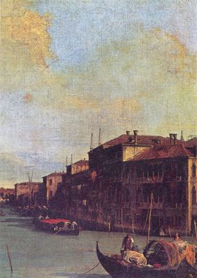 Canaletto (II): Canal Grande, Detail
