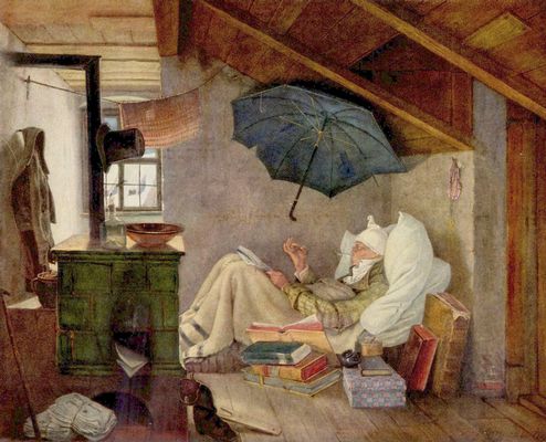 Carl Spitzweg: Der arme Poet