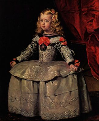Diego Velázquez: Porträt der Infantin Margerita im Alter von etwa 3 Jahren