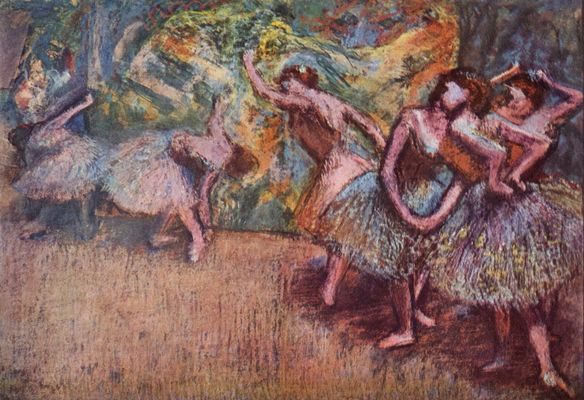 Edgar Germain Hilaire Degas: Ballettszene