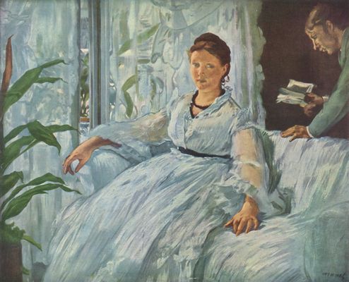 Edouard Manet: Beim Lesen (La Lecture)