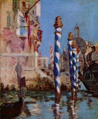 Edouard Manet: Canale Grande in Venedig
