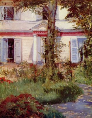 Edouard Manet: Haus in Rueil