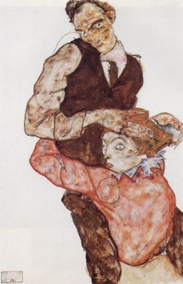 Egon Schiele: Liebespaar