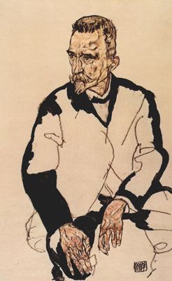 Egon Schiele: Porträt des Heinrich Benesch