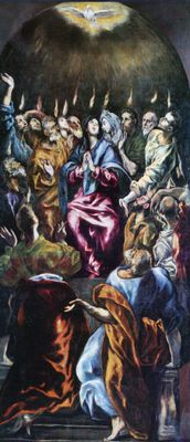El Greco: Ausgieung des Hl. Geistes