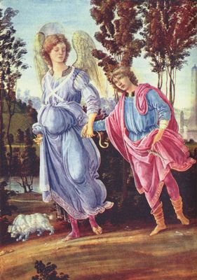 Filippino Lippi: Tobias und der Engel