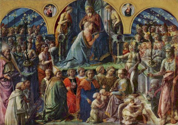 Fra Filippo Lippi: Krnung Mari