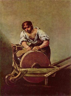 Francisco de Goya y Lucientes: Der Schleifer (El Afilador)