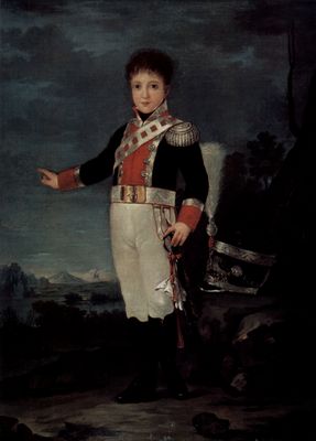 Francisco de Goya y Lucientes: Portrt des Don Sebastian Gabriel de Borbn y Braganza