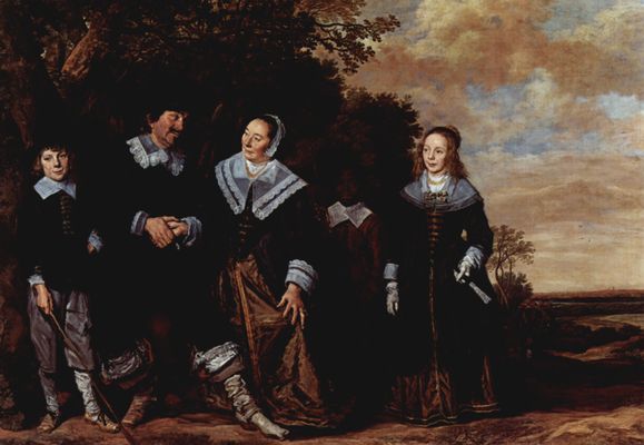 Frans Hals: Familienporträt mit fünf Personen