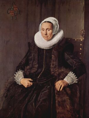 Frans Hals: Porträt der Cornelia Claesdr. Vooght, Gattin des Niclaes van der Meer