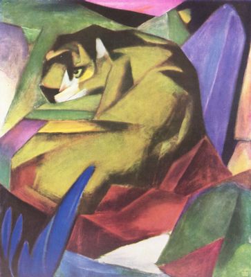 Franz Marc: Tiger