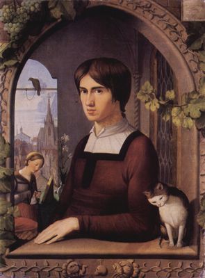 Friedrich Overbeck: Portrt des Malers Franz Pforr