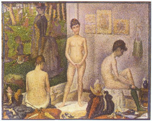 Georges Seurat: Les Poseuses, ensemble