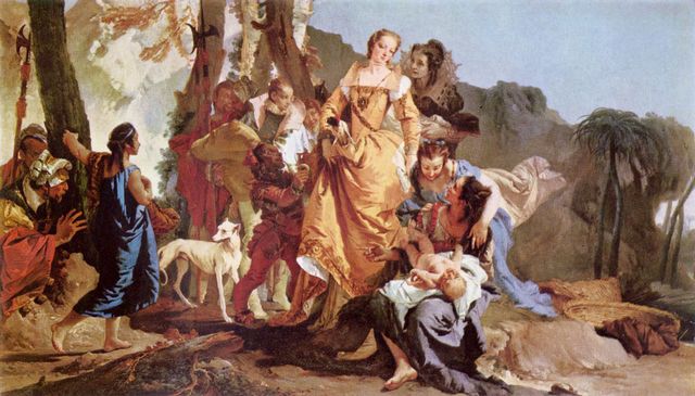 Giovanni Battista Tiepolo: Auffindung des Moses