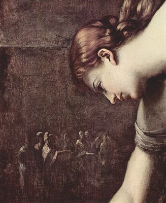 Guido Reni: Atalante und Hippomenes, Detail