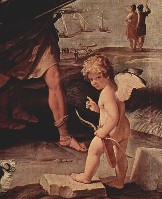 Guido Reni: Der Raub der Helena, Detail