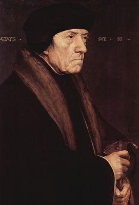 Hans Holbein d. J.: Portrt des Dr. John Chambers, Leibarzt des englischen Knigs Heinrich VIII.