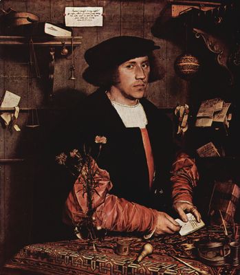 Hans Holbein d. J.: Portrt des Kaufmanns Georg Gisze