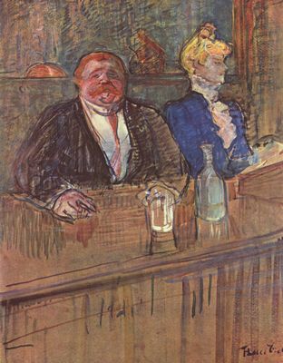 Henri de Toulouse-Lautrec: Die Bar