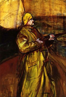 Henri de Toulouse-Lautrec: Maurice Joyant in der Somme-Bucht