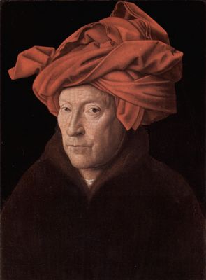 Jan van Eyck: Portrt des Mannes mit dem Turban