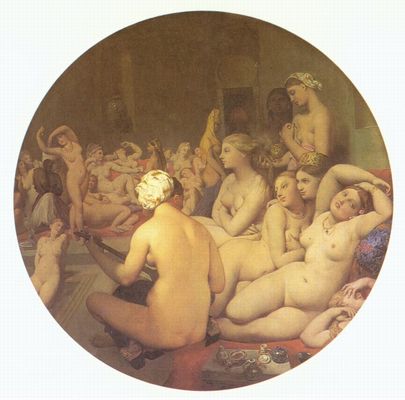 Jean Auguste Dominique Ingres: Das trkische Bad (Tondo)