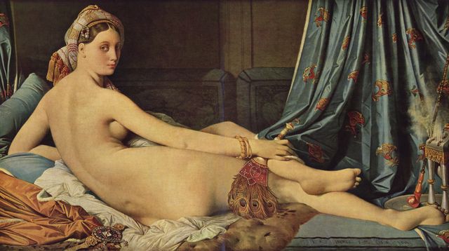 Jean Auguste Dominique Ingres: Die groe Odaliske