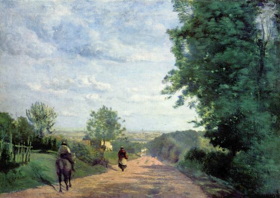 Jean-Baptiste-Camille Corot: Weg nach Svres