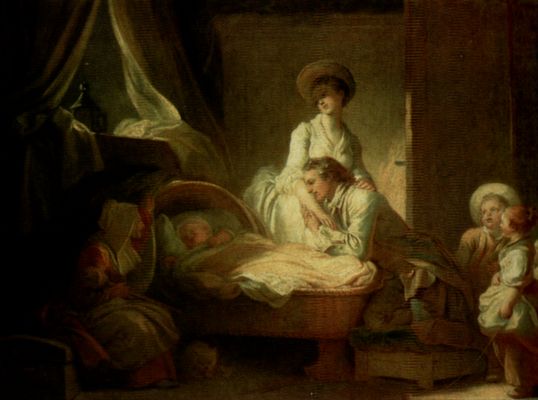 Jean-Honor Fragonard: Besuch bei der Amme