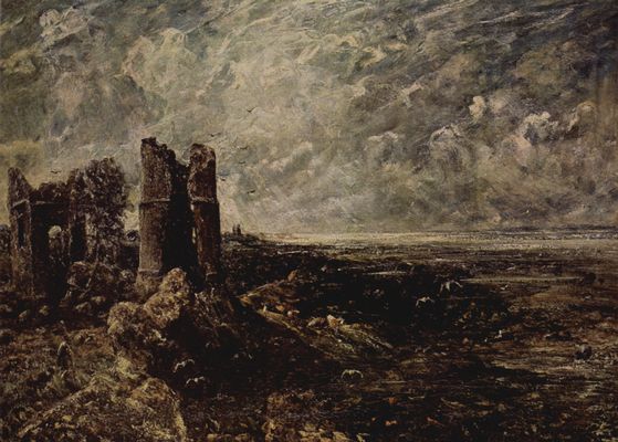 John Constable: Hadleight Castle, Studie