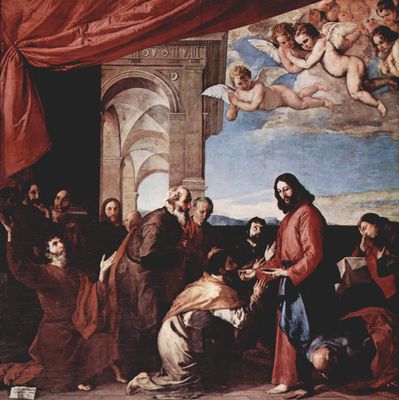 Jos de Ribera: Apostelkommunion