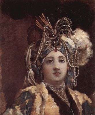 Joseph-Marie Vien: La Sultan reine (Die Sultanin)