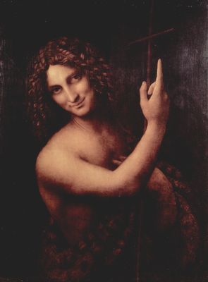 Leonardo da Vinci: Hl. Johannes der Täufer