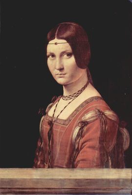 Leonardo da Vinci: Porträt einer jungen Frau (La belle Ferronière)