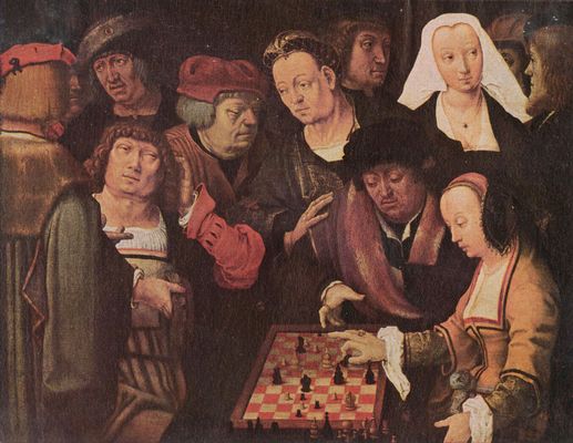 Lucas van Leyden: Schachpartie