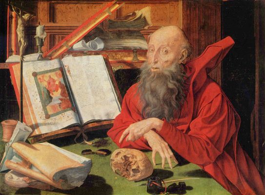 Marinus Claesz. van Reymerswaele: Hl. Hieronymus