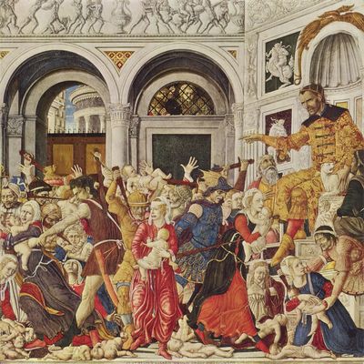 Matteo di Giovanni: Bethlehemitischer Kindermord