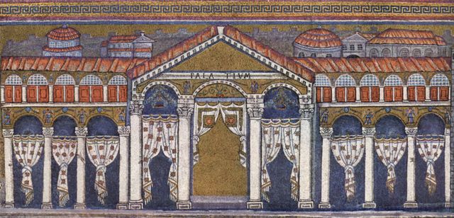 Meister von San Apollinare Nuovo in Ravenna: Palast des Theoderich