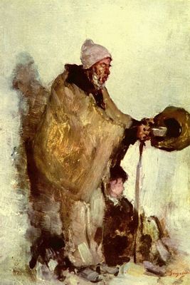 Nicolae Grigorescu: Bretonischer Bettler