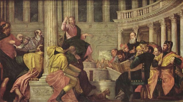 Paolo Veronese: Christus und die Schriftgelehrten