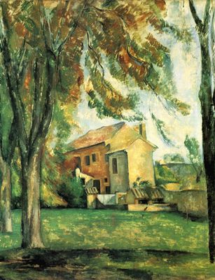 Paul Czanne: Der Teich des Jas de Bouffan im Winter