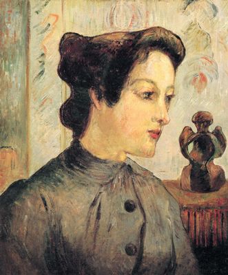 Paul Gauguin: Frau mit Haarknoten