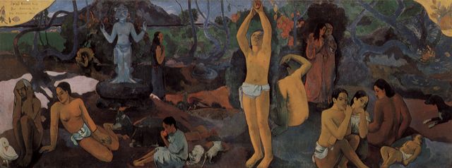 Paul Gauguin: Woher kommen wir? Wer sind wir? Wohin gehen wir?
