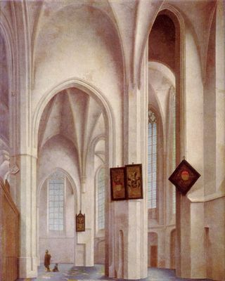 Pieter Janszoon Saenredam: Inneres der St. Jacobskerk in Utrecht