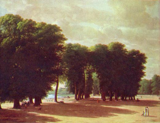 Pieter Rudolph Kleyn: Blick auf den Park von Saint-Cloud
