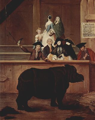 Pietro Longhi: Das Rhinozeros